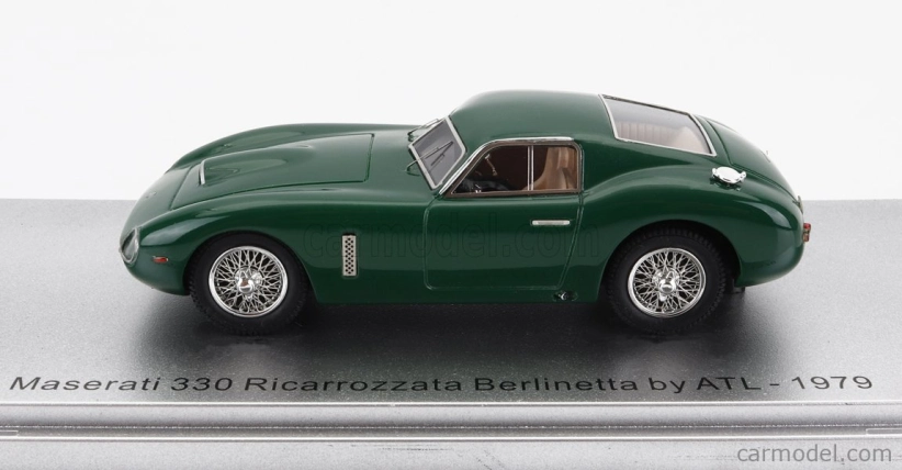 Kess-model Maserati 330 Ricarrozzata Berlinetta By Atl 1979 1:43 Zelená
