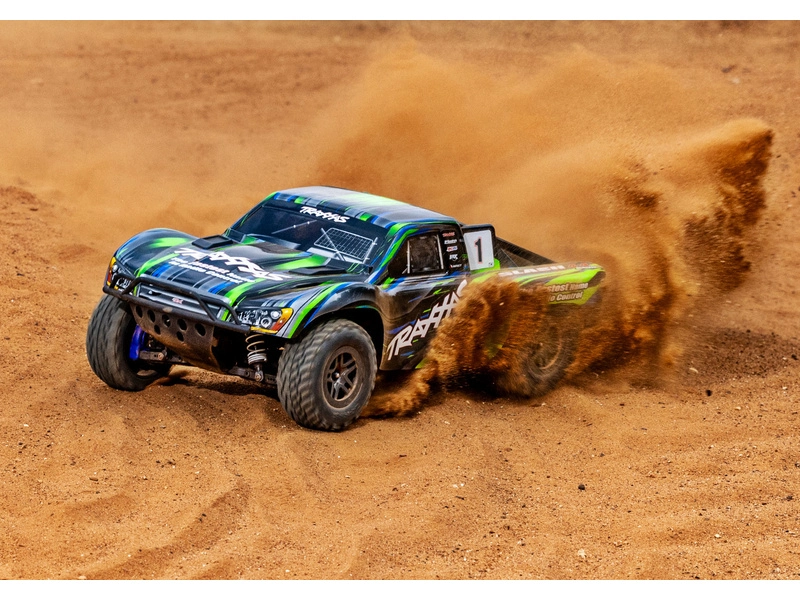 RC auto Traxxas Slash 1:10 2BL 4WD RTR, zelená