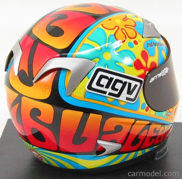 Minichamps AGV Casco Helmet Gp Valencia 2003 World Champion Moto Gp 2003 Valentino Rossi 1:2 Různé