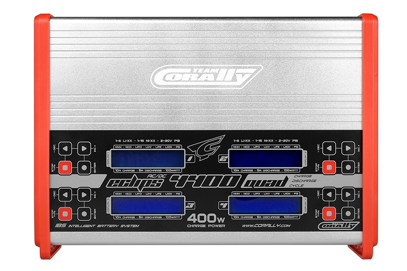 Eclips 4400 QUAD - AC/DC - 400W - LCD - 4x 1-6 Li-Xx - 1-15 Ni-Xx
