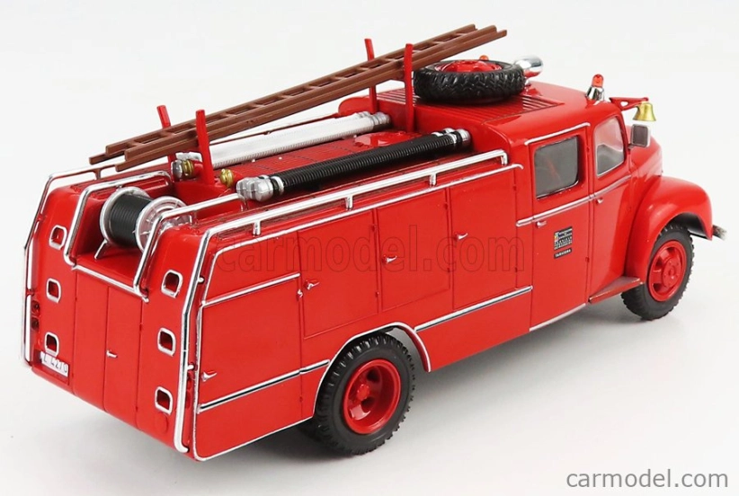 Edicola Ebro B35 Tanker Truck With Scala Španielsko 1961 1:43 Červená