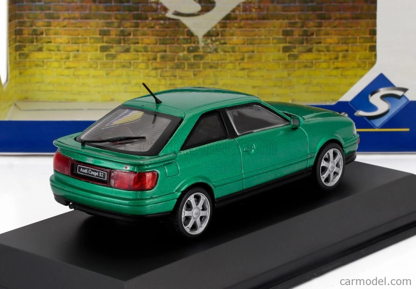 Solido Audi 80 (s2) Turbo Coupe 1994 1:43 Zelená
