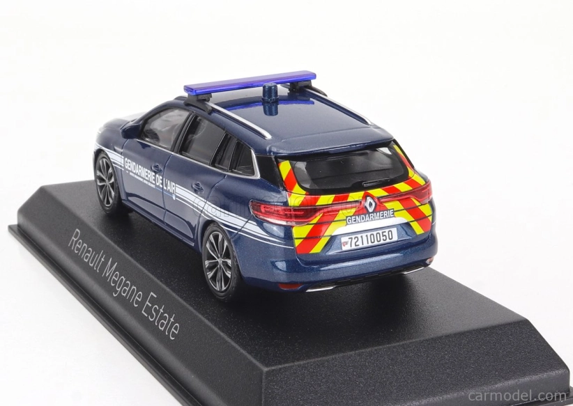 Norev Renault Megane Sport Tourer Sw Station Wagon Gendarmerie De L'air 2022 1:43 Modrá