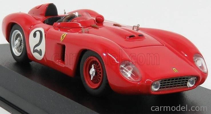 Art-model Ferrari 500 Tr Spider N 2 Ch.0624 2nd Nassau Trophy Race 1956 Masten - Gregory 1:43 Červená