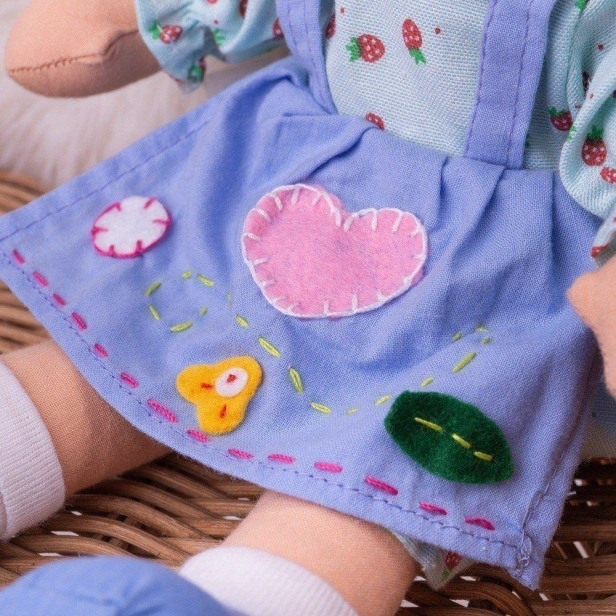 Bigjigs Toys Látková panenka Grace 28 cm