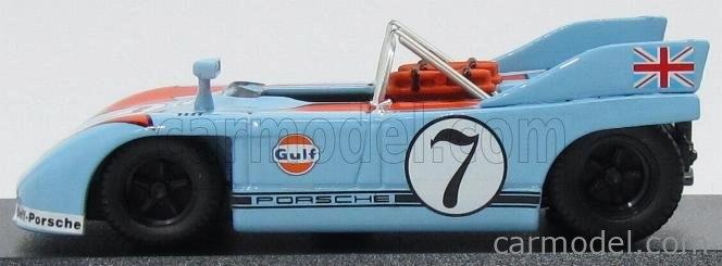 Najlepší model Porsche 908/3 Spider N 7 Targa Florio 1971 J.siffert - B.redman 1:43 Light Blue