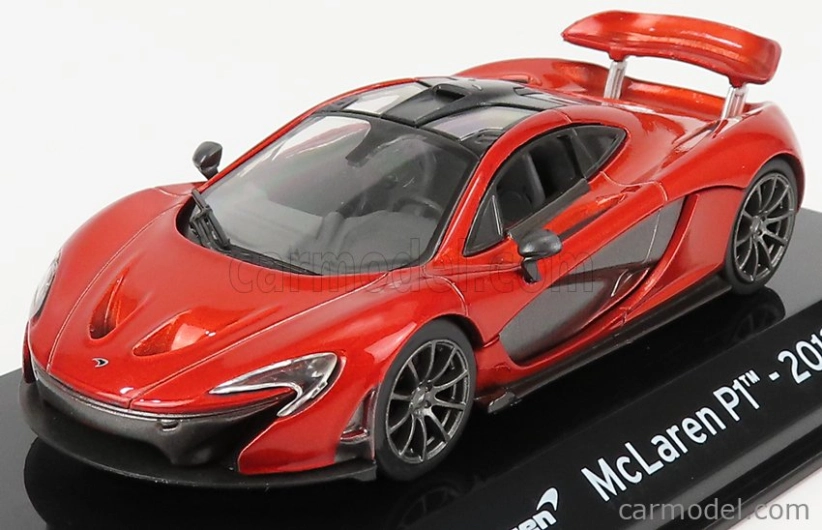 Edicola Mclaren P1 2013 - Con Vetrina - With Showcase 1:43 Měď A Uhlík