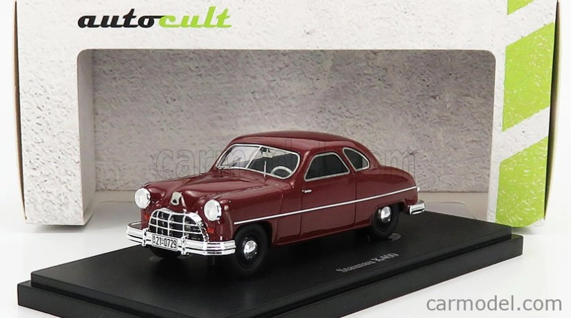 Autocult Staunau K400 Germany 1950 1:43 Tmavě Červená