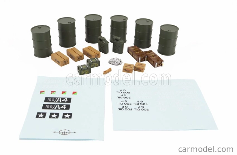 Perfex GMC Dukw Cckw 353 Truck Boat Usa Army With Accessories Anfibio Gommato 3-assi 1944 1:43 Vojenská Zelená
