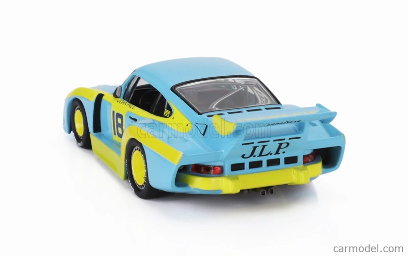 Ixo-models Porsche 935 930 K3 3.0l F6 Turbo Team Jlp Racing N 18 3. 6h Silverstone 1980 John Paul - Brian Redman 1:43 Svetlo modrá žltá