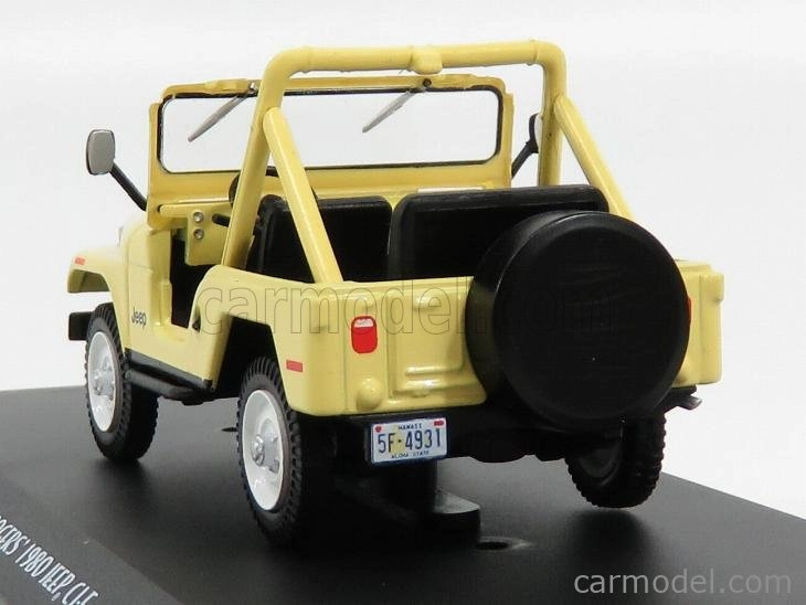 Greenlight Jeep Cj-5 Open 1976 - Charlieho anjeli (Julie Roger Car) 1:43 Béžová