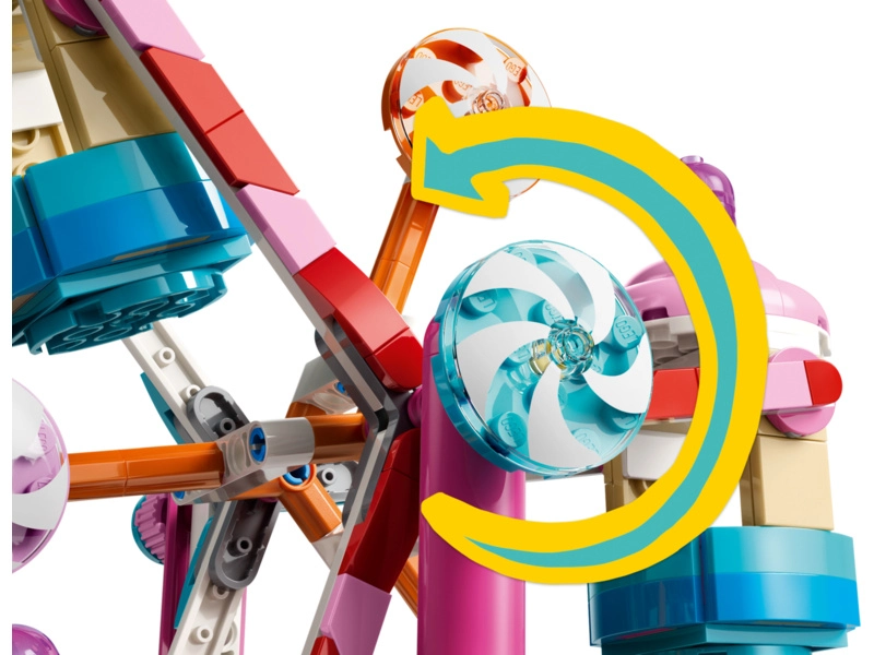 LEGO Friends - Kolotoč se sladkostmi a cupcaky
