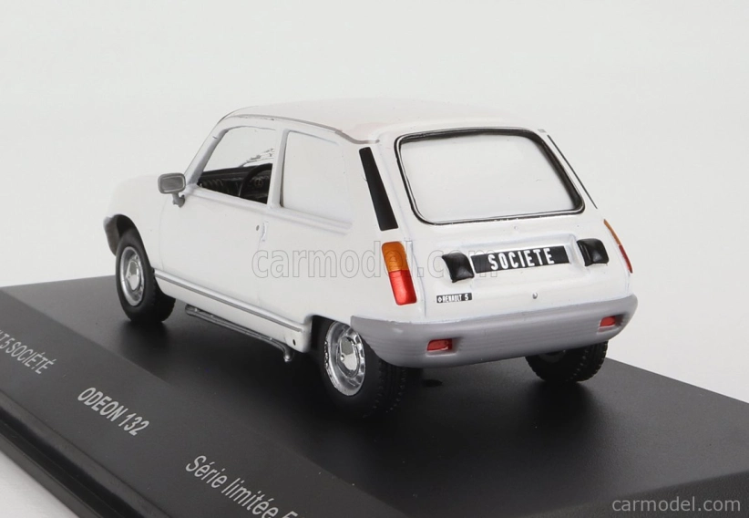 Odeon Renault R5 Societe 1973 1:43 Bílá