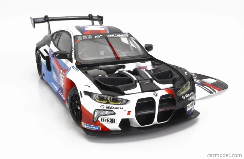 Minichamps BMW radu 4 M4 Gt3 Team Schubert Motorsport N 20 24h Nurburgring 2022 Jesse Krohn - Alexander Sims - Jens Klingmann - Niklas Krutten 1:18 Biela čierna červená modrá