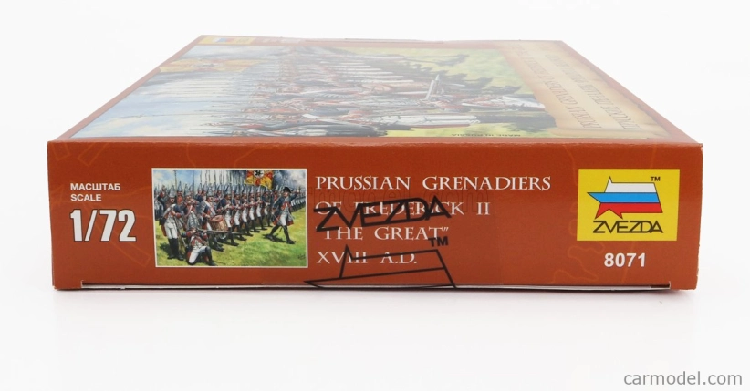 Zvezda Figures Prussian Grenadiers Of Frederick Ii The Great 1:72 /