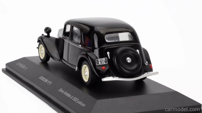 Odeon Citroen 11cv 1950 1:43 Black