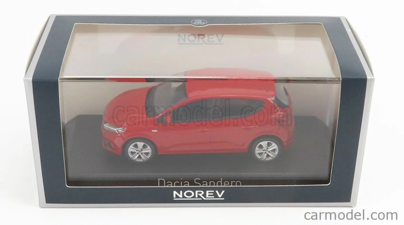 Norev Dacia Sandero 2021 1:43 Červená