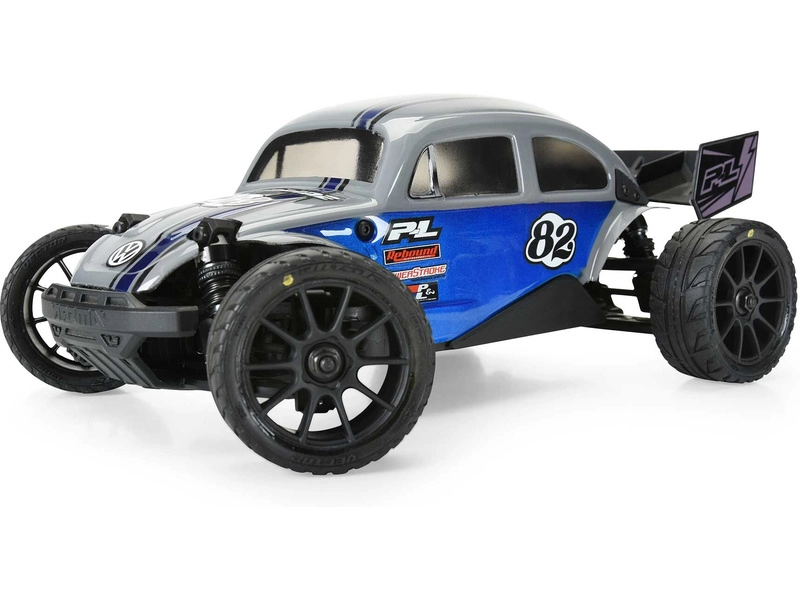 Kolesá Pro-Line 1:14 s pneumatikami Vector, čierny disk Mach 10 H12mm (4): Typhon Grom