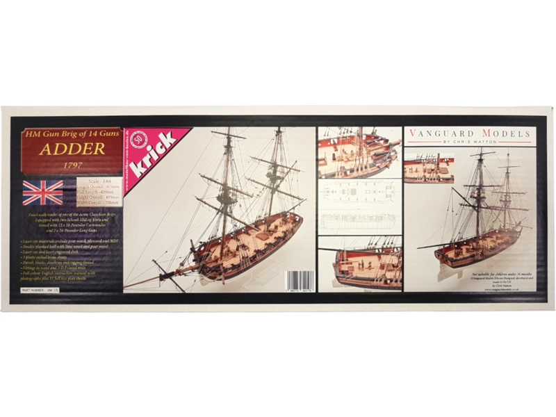 Vanguard Models HM Adder 1797 1:64 kit