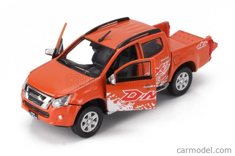Bm-creations Isuzu D-max Pick-up Double Cabine 2018 1:64 Orange