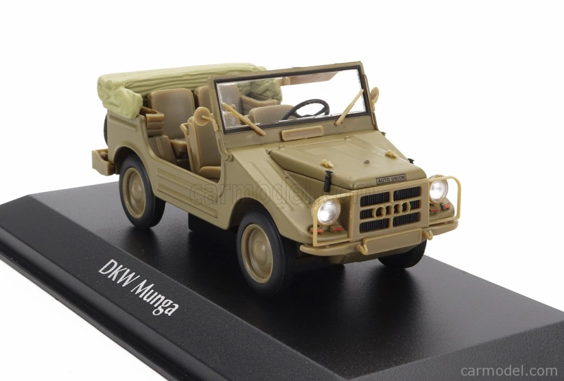 Minichamps DKW Munga Cabriolet Open 1965 1:43 Military Khaki