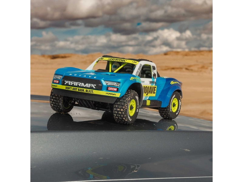 RC auto Arrma Mojave Grom 1:18 4WD RTR, modrá