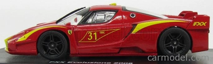 Edicola Ferrari Fxx Evoluzione N 31 Racing 2007 1:43 Červeno-žltá
