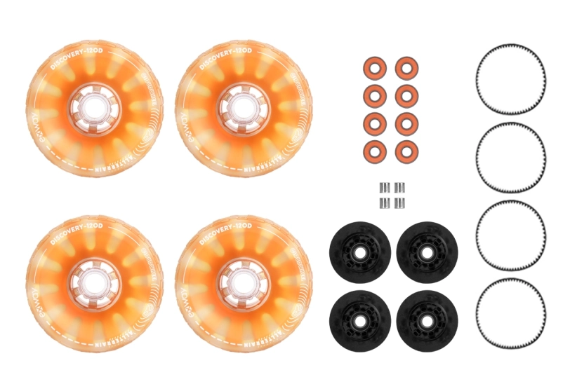 Exway Cloud Wheel 120mm Combo pre Atlas Pro 4WD (oranžový)