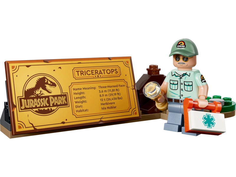 LEGO Jurassic World - Dinosauří fosilie: Triceratops