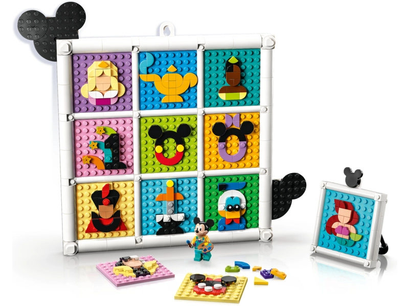 LEGO Disney - 100 rokov obľúbených animovaných postavičiek Disney