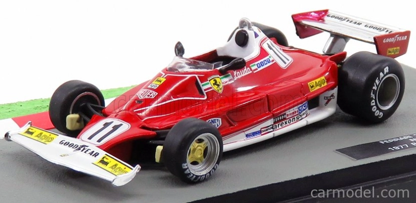 Edicola Ferrari F1 312t2 N 11 World Champion Brazilian Gp 1977 Niki Lauda 1:43 Red