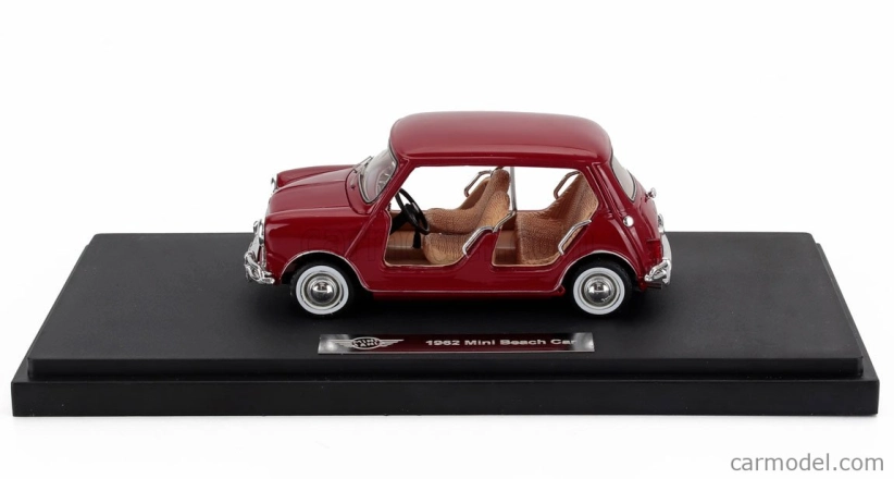 Modely v mierke Matrix Mini Beach Car 1962 1:43 Červená