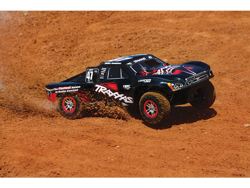 RC auto Traxxas Nitro Slayer 1:8 TQi RTR, modrá