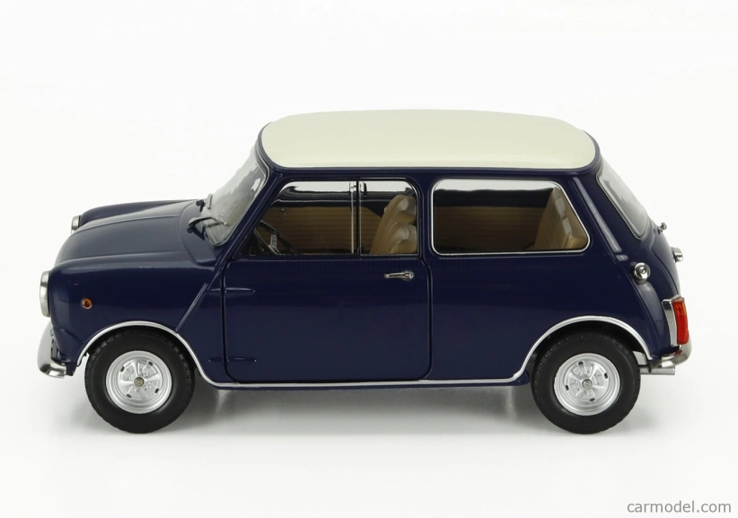Mitica-diecast Innocenti Mini Cooper Mk2 1968 1:18 Modrá Ivory
