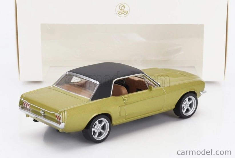 Norev Ford usa Mustang Coupe 1968 1:43 Zlatá Černá