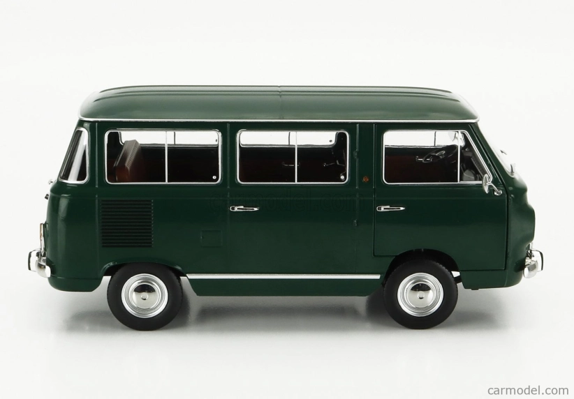 Mitica-diecast Fiat Fiat 850 Familiare Serie-2 1970 – Interno Brown 1:18 Verde Oliva 323 Zelená