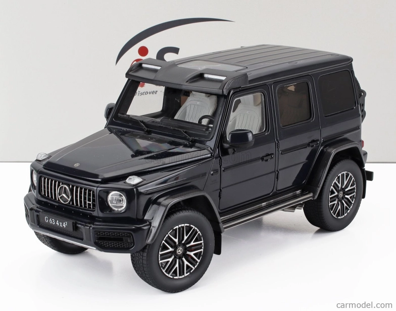 I-scale Mercedes benz G-class G63 Amg V8 Biturbo 4x4 (w463) 2022 1:18 Tmavě Modrá