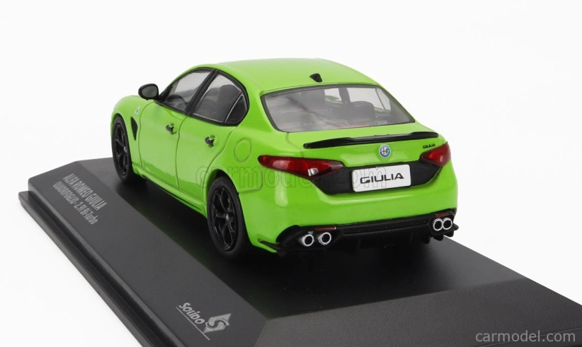 Solido Alfa romeo Giulia Quadrifoglio 2.9l Biturbo 2020 1:43 Zelená