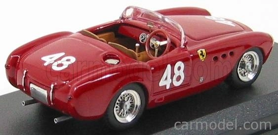 Art-model Ferrari 225s N 48 Targa Florio 1952 V.marzotto 1:43 Červená