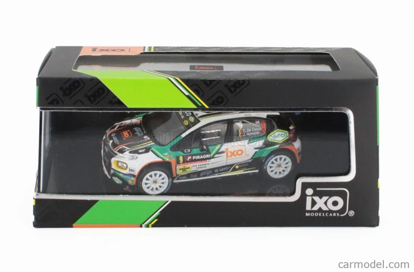 Ixo-models Citroen C3 Rally2 Team Ecurie Hesbaye N 9 Rally Wallonien 2024 Cedric De Cecco - Jerome Humblet 1:43 Rôzne