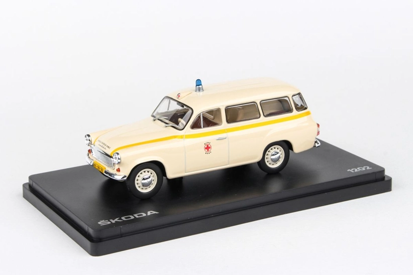 Abrex Škoda 1202 (1964) 1:43 – Sanitka - MÚNZ Brno