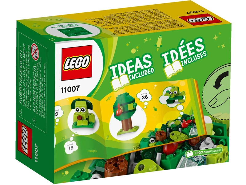 LEGO Classic - Zelené kreatívne kocky
