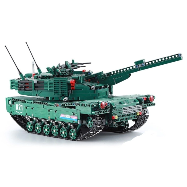 RC stavebnica CaDA Detech M1A2 Abrams 2 v 1