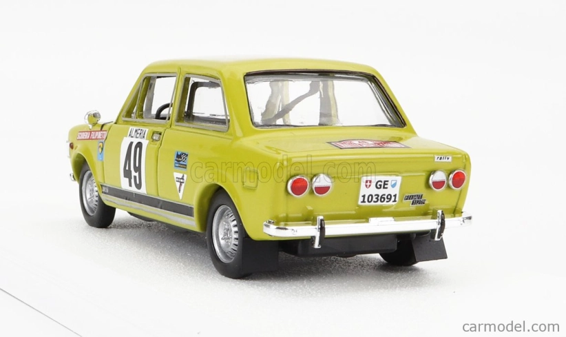 Rio-models Fiat 128 Rally N 49 Rally Montecarlo 1972 P.lier - J.p.frattini 1:43 Zelená