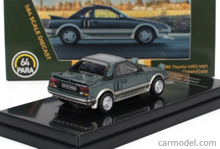 Paragon-models Toyota Mr2 Mki Lhd 1985 1:64 Zelené Zlato
