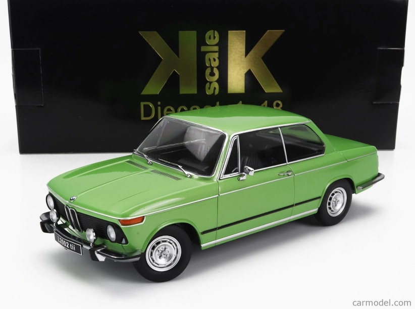 Kk-scale BMW L2002 Tii 2-series 1974 1:18 Green Met