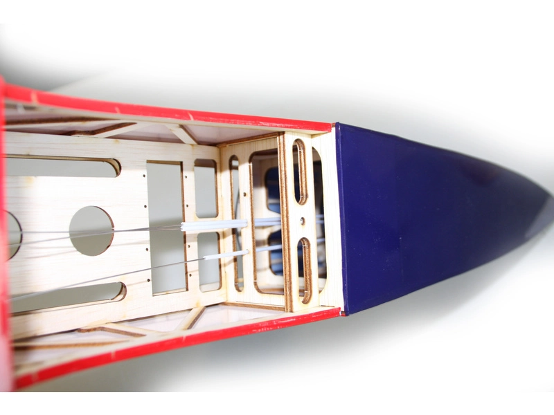 Fokker D.VII 1.2m ARF tmavomodrý