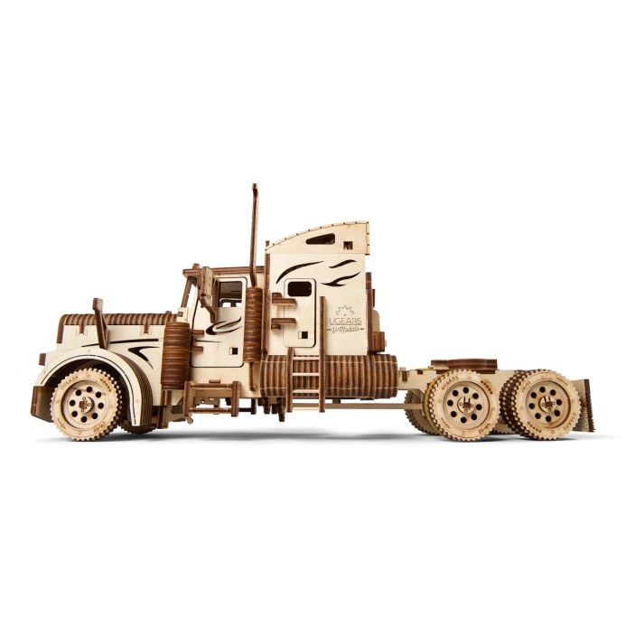 Ugears 3D dřevěné mechanické puzzle VM-03 Tahač Heavy Boy - poškozený obal
