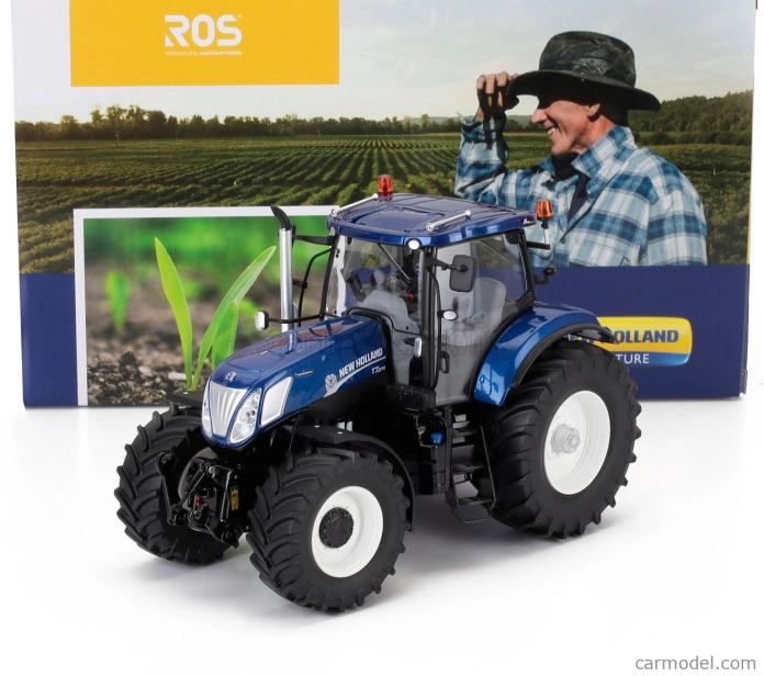 Ros-model New holland T7.270 Blue Power Tractor 2020 1:32 Blue Met