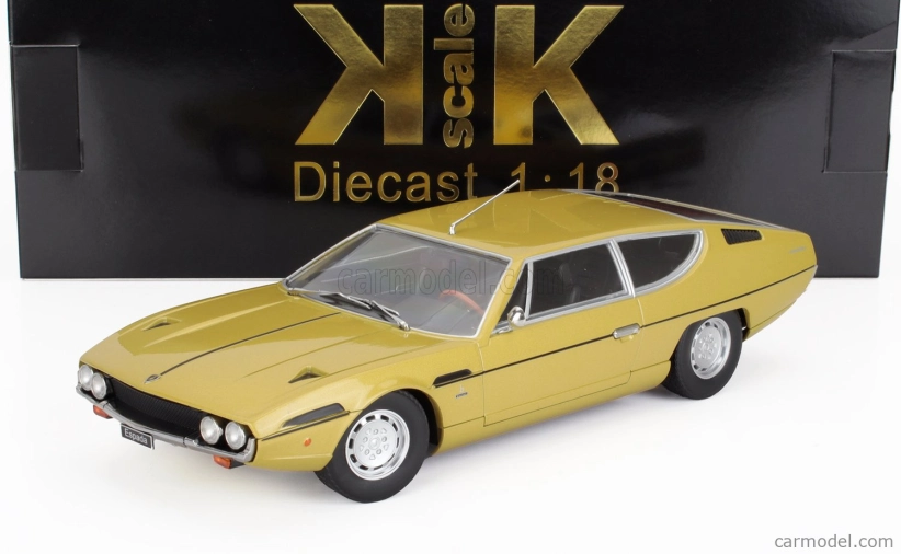 Kk-scale Lamborghini Espada 2-series 1970 1:18 Gold